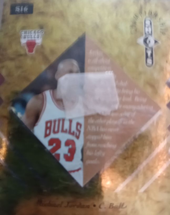 2005-06 Upper Deck Jordan/LeBron James Box Topper Michael Jordan #MJ45 HOF — front