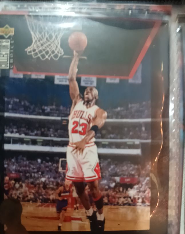 1995-96 Upper Deck Collector's Choice #JC3 Michael Jordan — front
