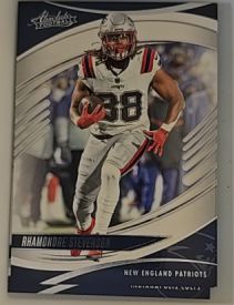 2025 Panini Absolute #64 Rhamondre Stevenson — front