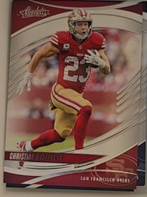 2025 Panini Absolute #49 Christian McCaffrey — front
