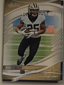 2025 Panini Absolute #71 Kendre Miller — front