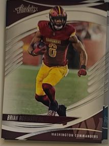 2025 Panini Absolute Brian Robinson Washington Commanders — front