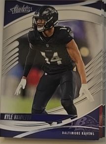 2024 Panini Absolute #28 Kyle Hamilton — front