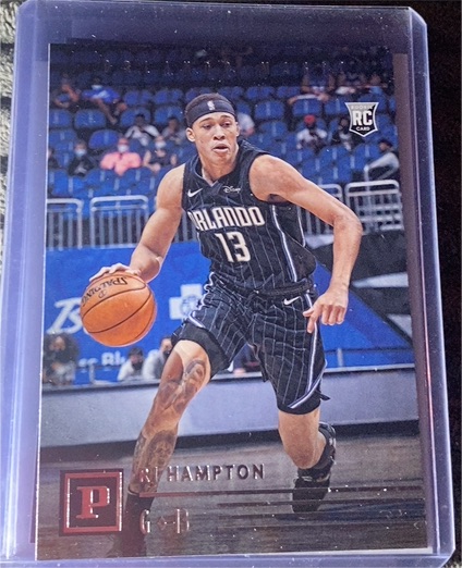 2020-21 Panini Chronicles #105 RJ Hampton — front