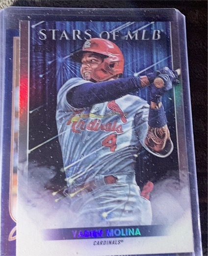 2022 Topps Stars of MLB #SMLB-19 Yadier Molina — front