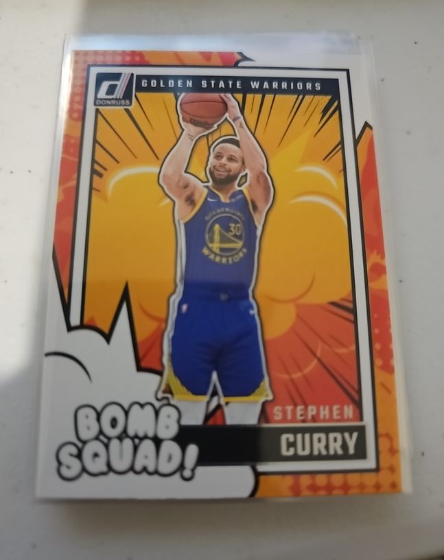 2024-25 Donruss Bomb Squad #1 Stephen Curry — front