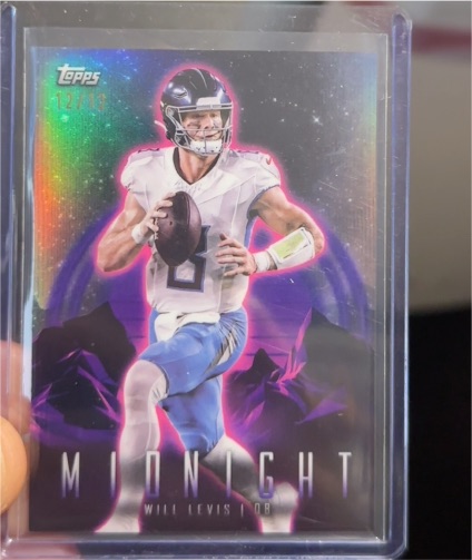 2024 Topps Midnight #108 Will Levis — front