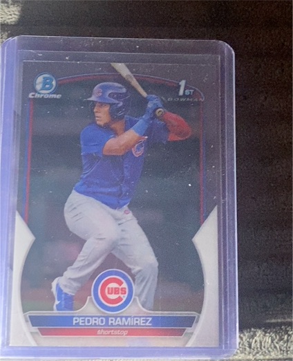 2023 Bowman Chrome Prospects #BCP-2 Pedro Ramirez — front