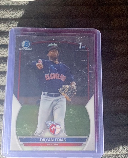 2023 Bowman Chrome #BCP-26 Dayan Frias — front