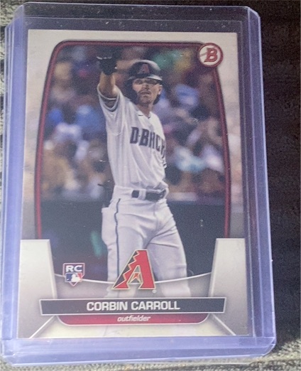 2023 Bowman #73 Corbin Carroll — front