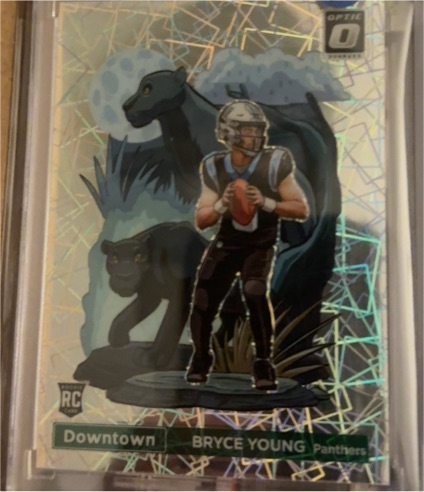 2023 Panini Donruss Optic Downtown! #D1 Bryce Young — front