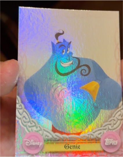 2025 Topps Disney Wonder Tapestries #T-20 Genie — front