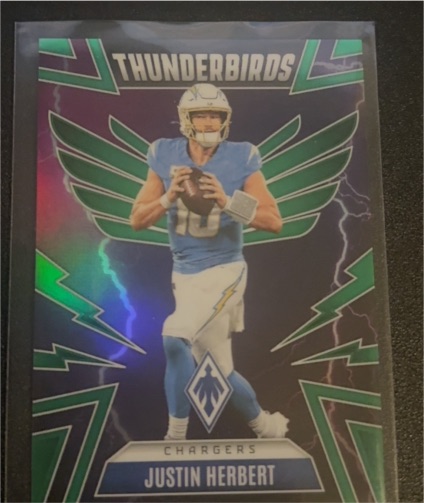 2025 Panini Phoenix #29 Justin Herbert Thunderbirds — front