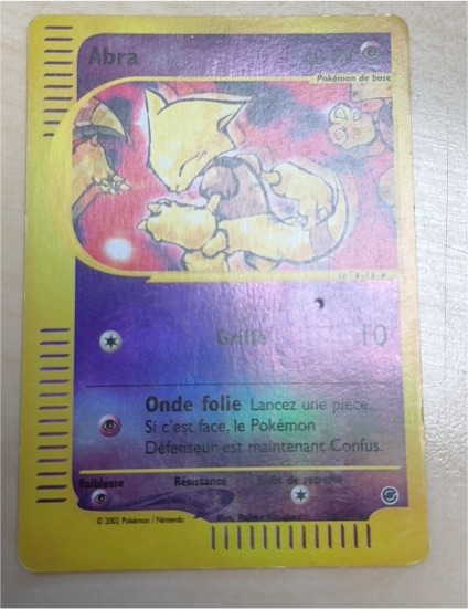 2002 Expedition Base Set #93 Abra — front