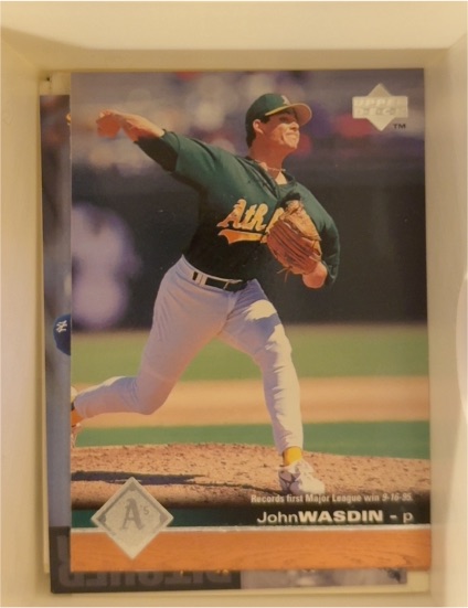 1996 Upper Deck #397 John Wasdin — front