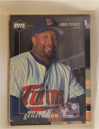 1996 Upper Deck #384 Kirby Puckett — front