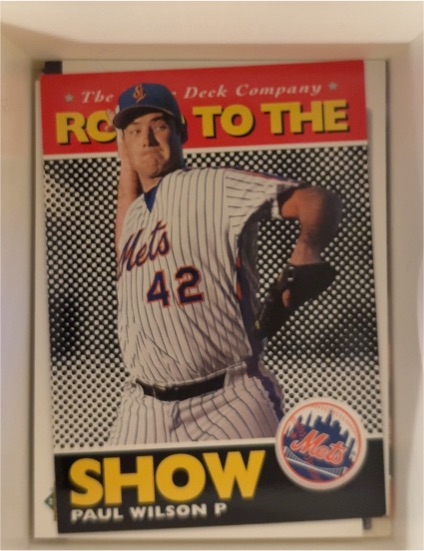 1994 Upper Deck #169 Road To The Show Paul Wilson — front