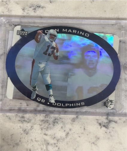 1995 Upper Deck SPX #SPX1 Dan Marino — front
