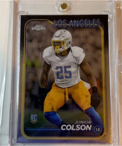 2024 Topps Chrome #291 Junior Colson — front