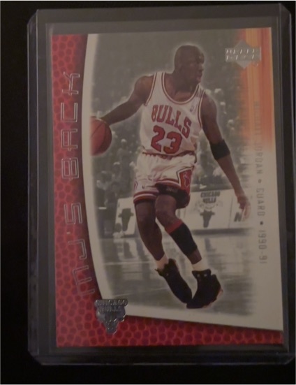 2001 Upper Deck MJ's Back #MJ-47 Michael Jordan — front