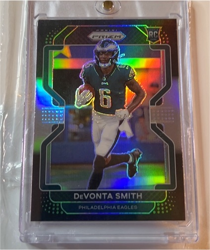2021 Panini Prizm #RC DeVonta Smith — front