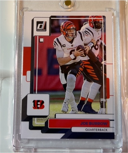 2022 Donruss #199 Joe Burrow Cincinnati Bengals — front