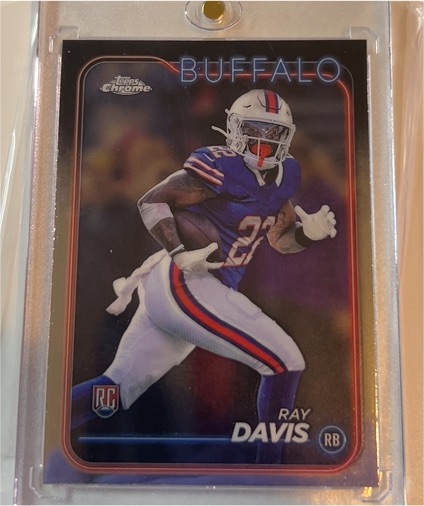 2024 Topps Chrome #253 Ray Davis — front
