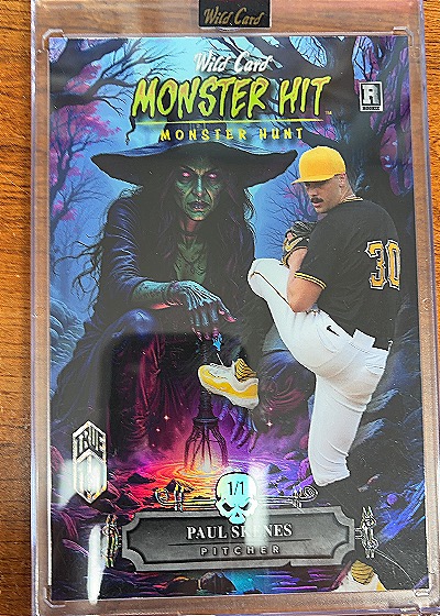 2025 Wild Card Monster Hit #Paul Skenes — front