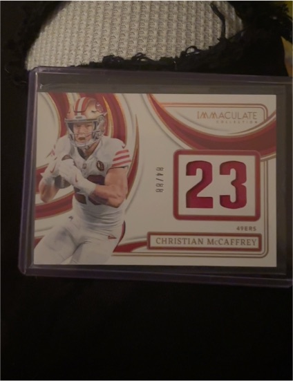 2024 Panini Immaculate Collection #23 Christian McCaffrey — front