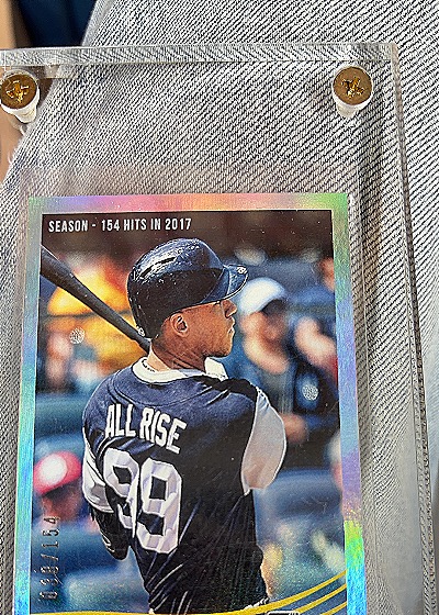 2018 Panini Donruss #253 Aaron Judge — front