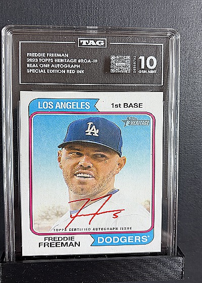 2023 Topps Heritage #377 Freddie Freeman — front