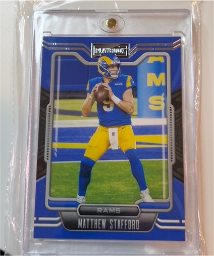 2021 Panini Playbook #42 Matthew Stafford — front