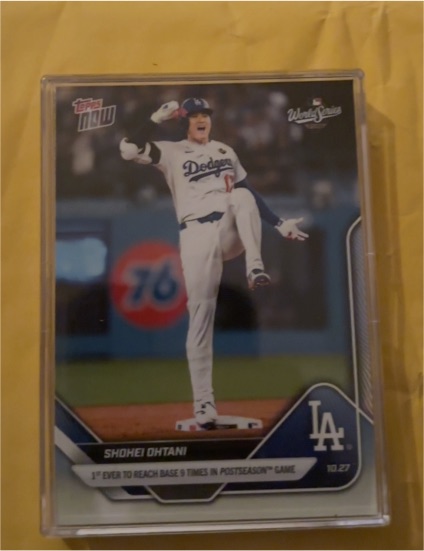 2025 Topps Now #906 Shohei Ohtani — front