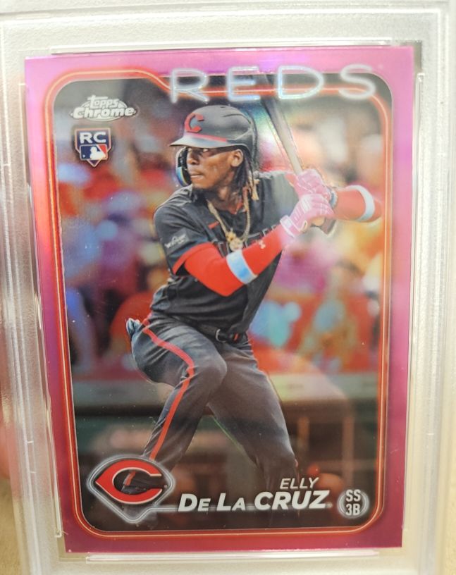 2024 Topps Chrome #44 Elly De La Cruz — front