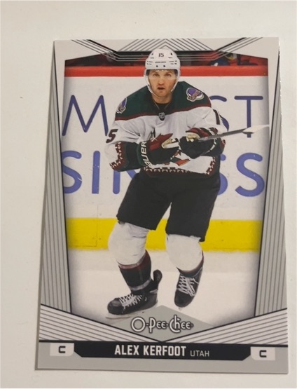 2024-25 O-Pee-Chee #370 Alex Kerfoot — front