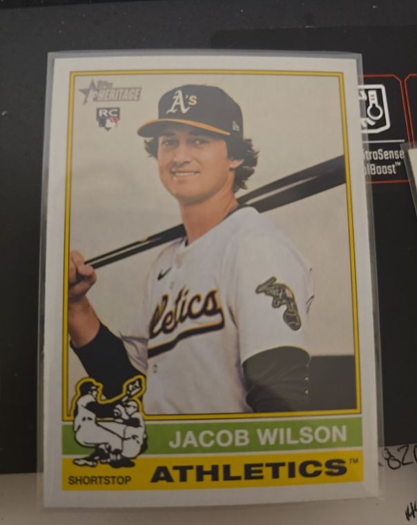 2021 Topps Heritage #70YT-59 Jacob Wilson — front