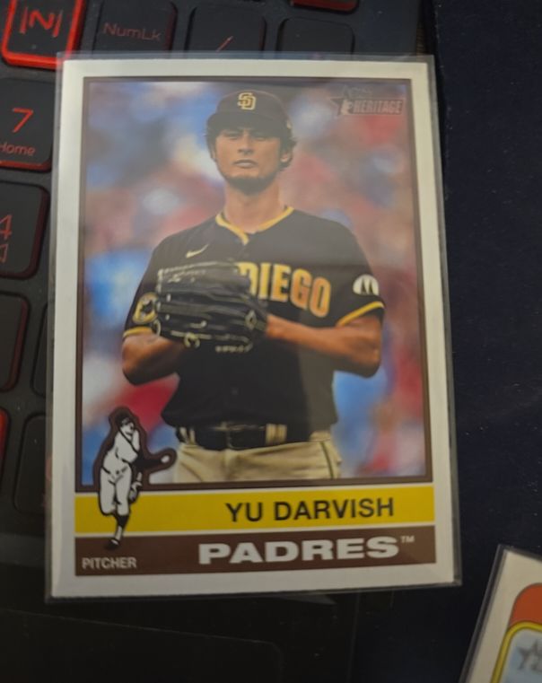 2025 Topps Heritage #93 Yu Darvish — front