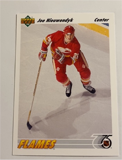 1991-92 Upper Deck #263 Joe Nieuwendyk — front