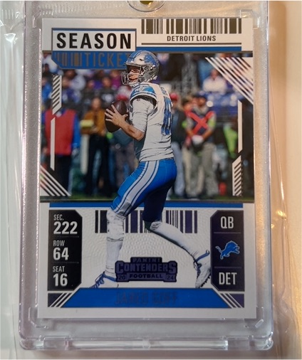2024 Panini Contenders #31 Jared Goff — front