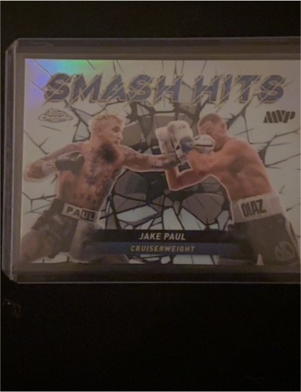2024 Topps Chrome Boxing #SH-24 Jake Paul Smash Hits — front