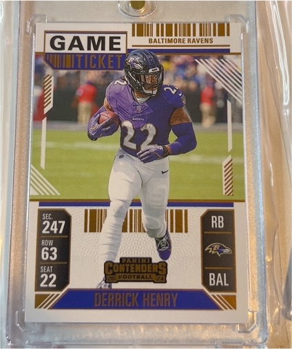 2024 Panini Contenders #9 Derrick Henry — front