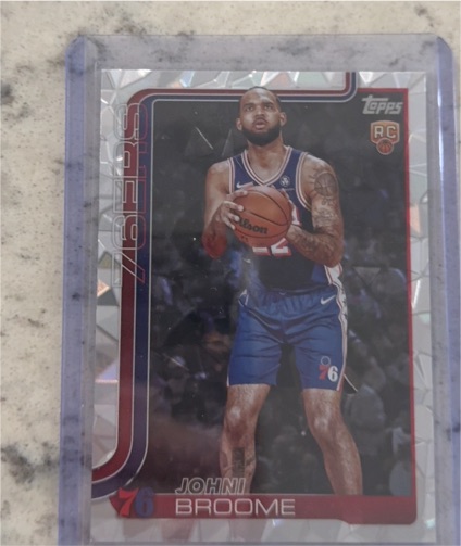 2025-26 Topps #235 Johni Broome — front