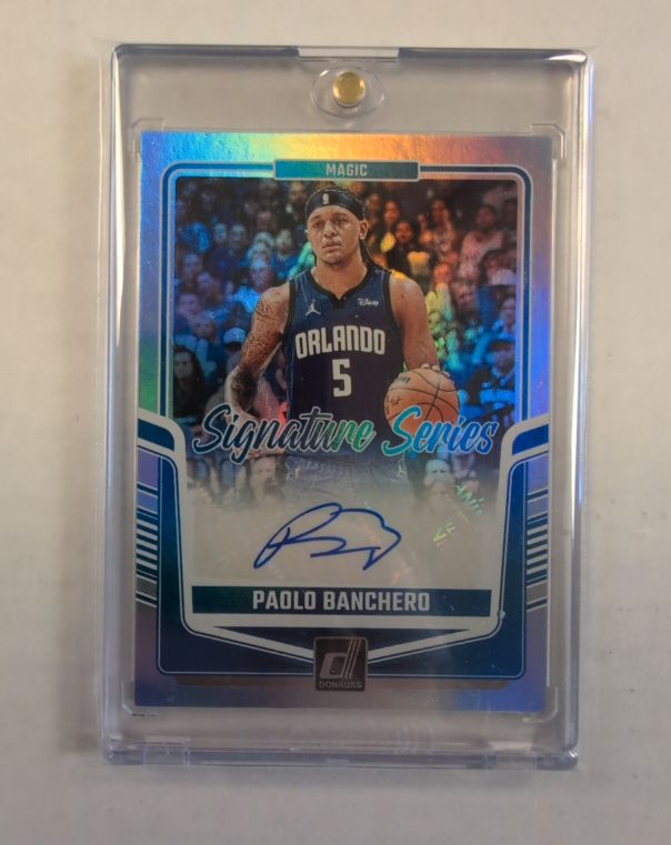 2024-25 Donruss Optic Signature Series #SS-BAN Paolo Banchero — front