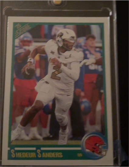 2025 Score #2 Shedeur Sanders — front