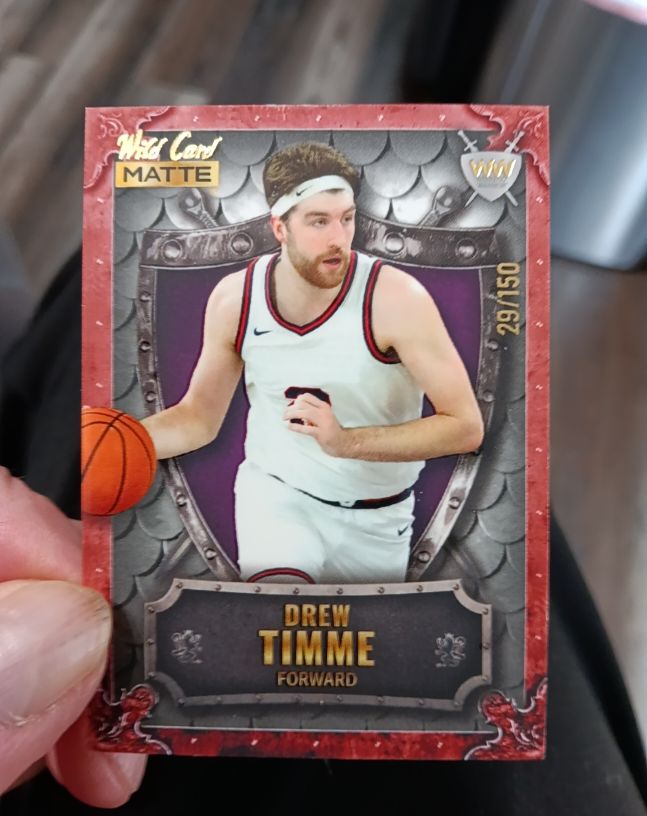 2022 Wild Card Matte #WW-13 Drew Timme — front