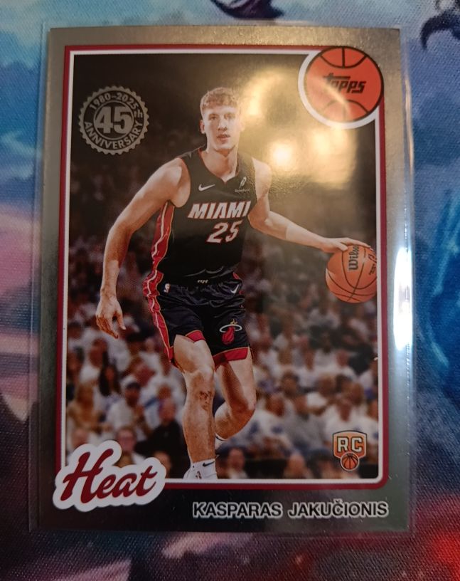 2025-26 Topps #80BK-66 Kasparas Jakučionis — front