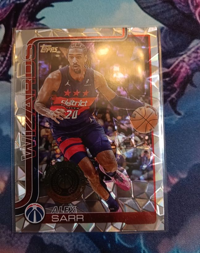 2025-26 Topps Holiday #H75 Alex Sarr — front