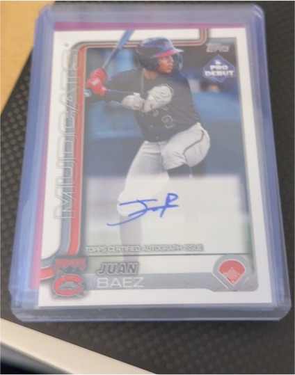 2025 Topps Pro Debut #PD-91 Juan Baez — front