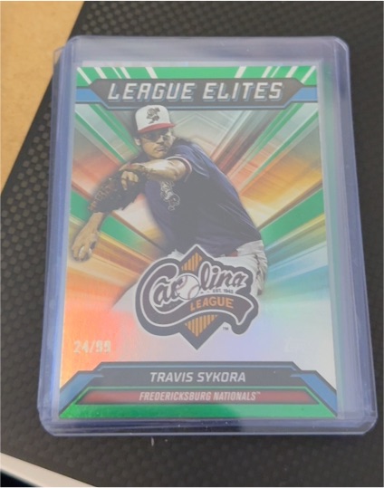 2025 Topps Pro Debut #LE-20 Travis Sykora League Elites — front