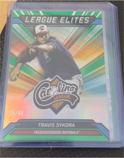 2025 Topps Pro Debut #LE-20 Travis Sykora League Elites — front